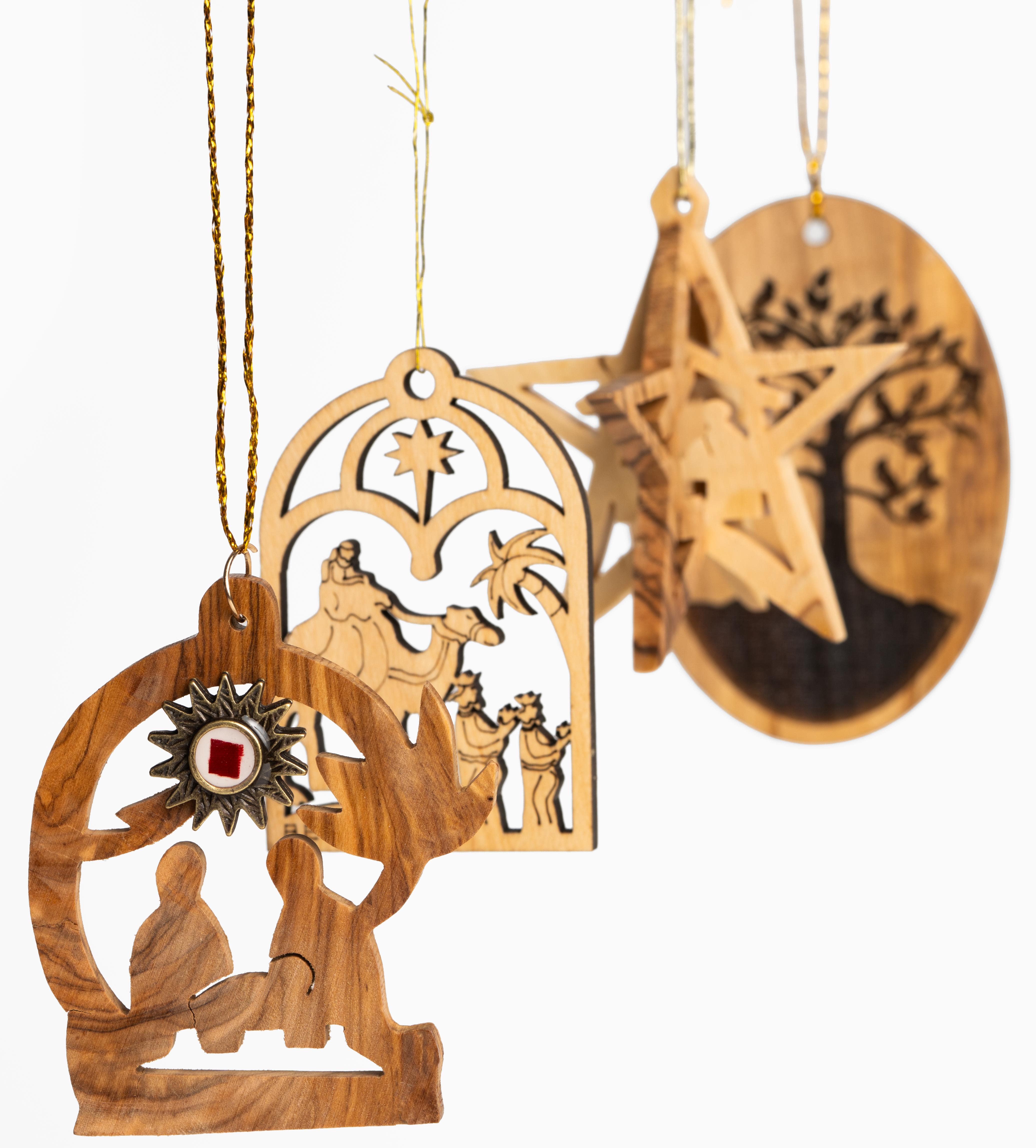 Christmas ornaments with presence