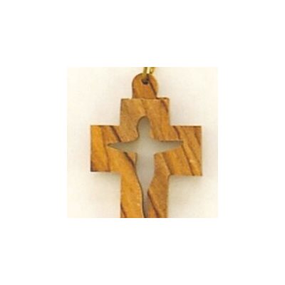 Pendentif croix Jésus glorieux