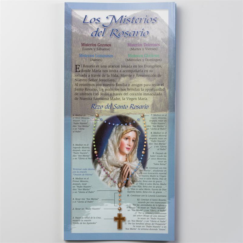 Neuvaine des Mystères du Rosaire en espagnol