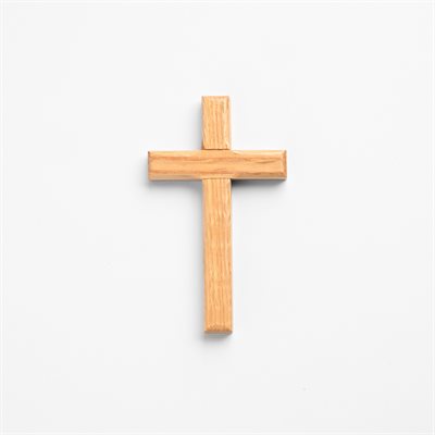 Croix Simple Bois Chêne