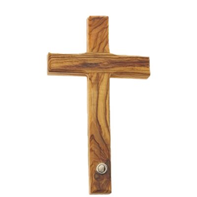 Croix avec pierre de Bethléem incrustée