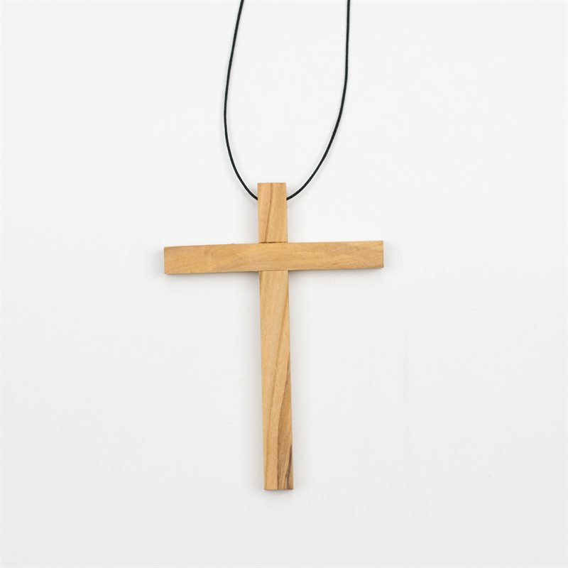 Plain Cross Pendant on Cord