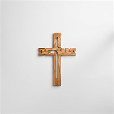 Croix forme JESUS