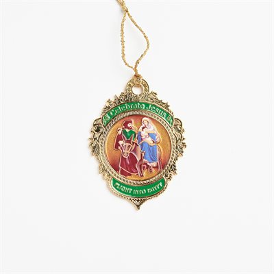 Flight into Egypt Ornament 3.25"