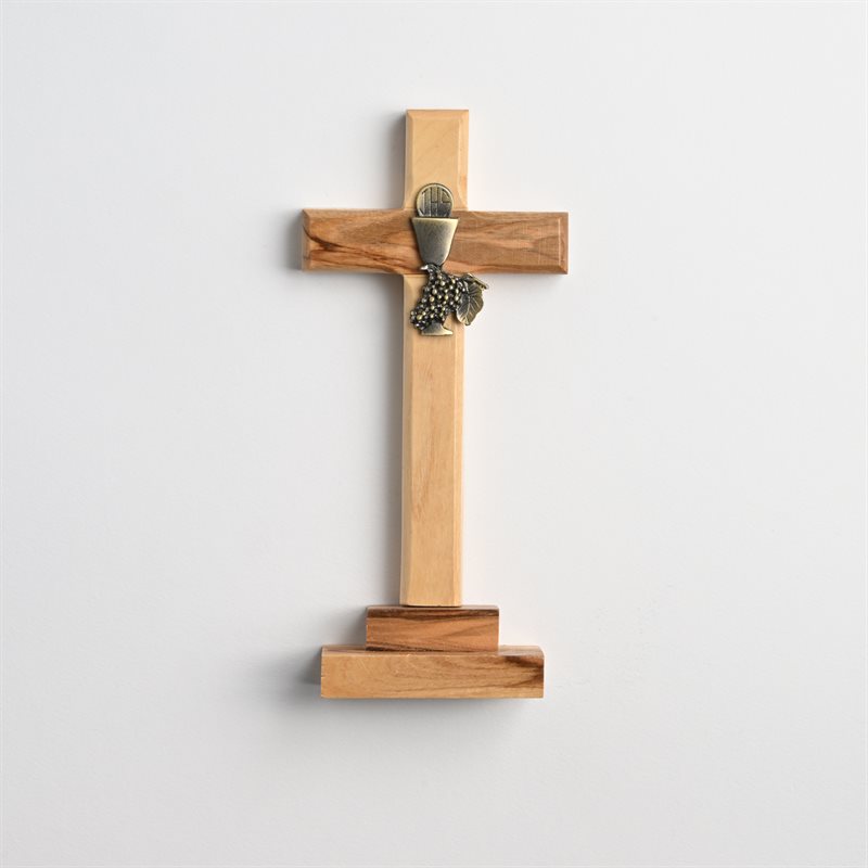 Croix de Communion 5'' sur socle