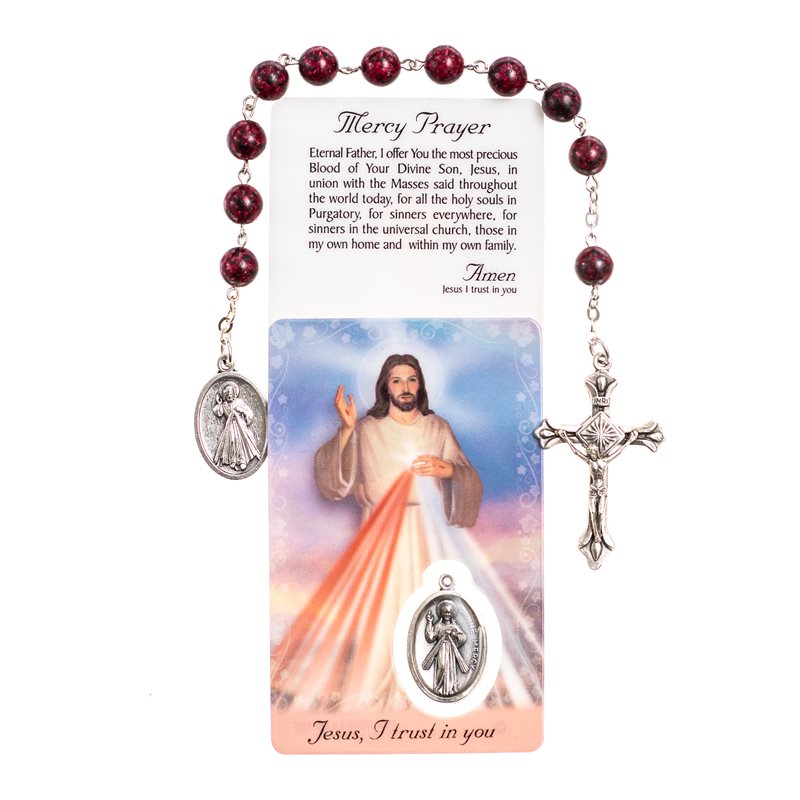 Rosary One Decade with Divine Mercy prayer