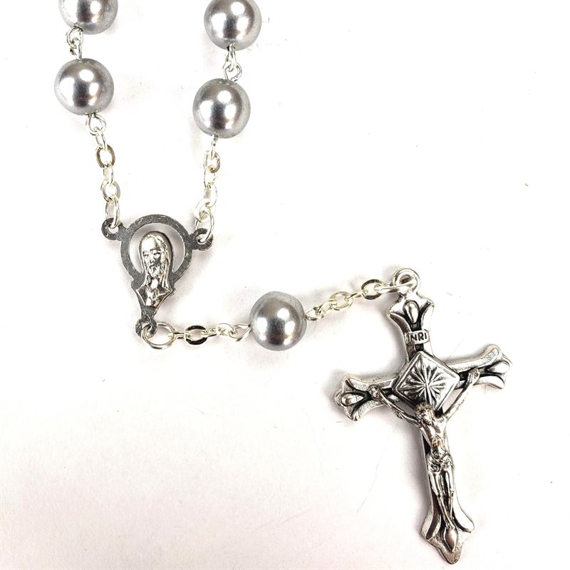 One Decade Rosary Silver