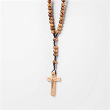 Rosary on Cord 6 mm Olivewood