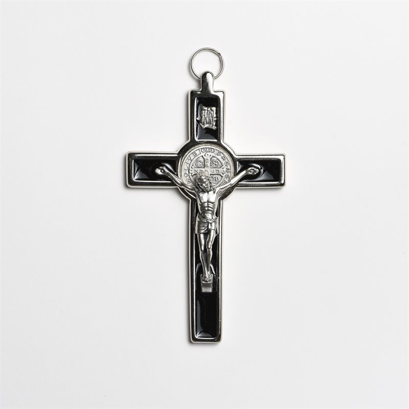 Cross St Benedict -Black 5"