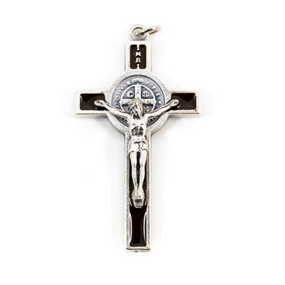 St Benedict Crucifix Brown2"
