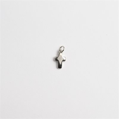 Cross Nickle plated 1.7 cm