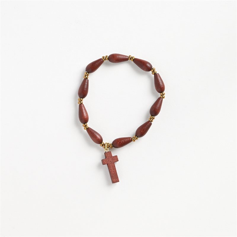 Brown Wooden Bracelet