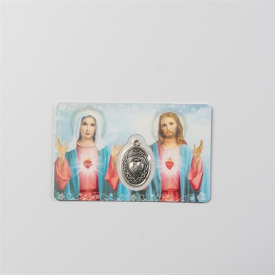 Immaculate Heart of Mary & Jesus in French