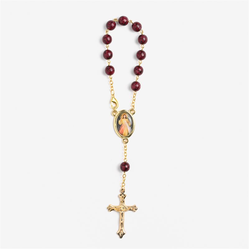Divine Mercy One Decade Car Rosary