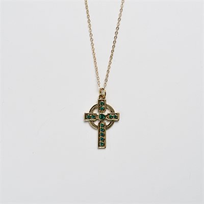 Celtic Cross Pendant with 20" Chain & Box