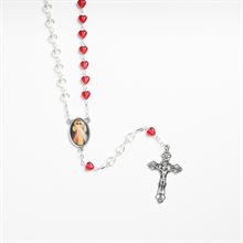 Divine Mercy Rosary Red