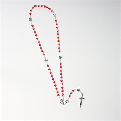 Divine Mercy Rosary Red