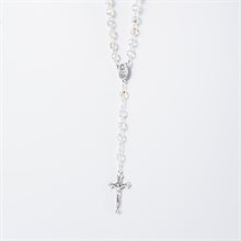 Fire Polish Beads Holy Land Rosary Crystal