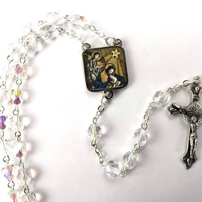 The Nativity Crystal Rosary