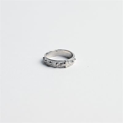 Rosary Ring Sterling Silver (small)