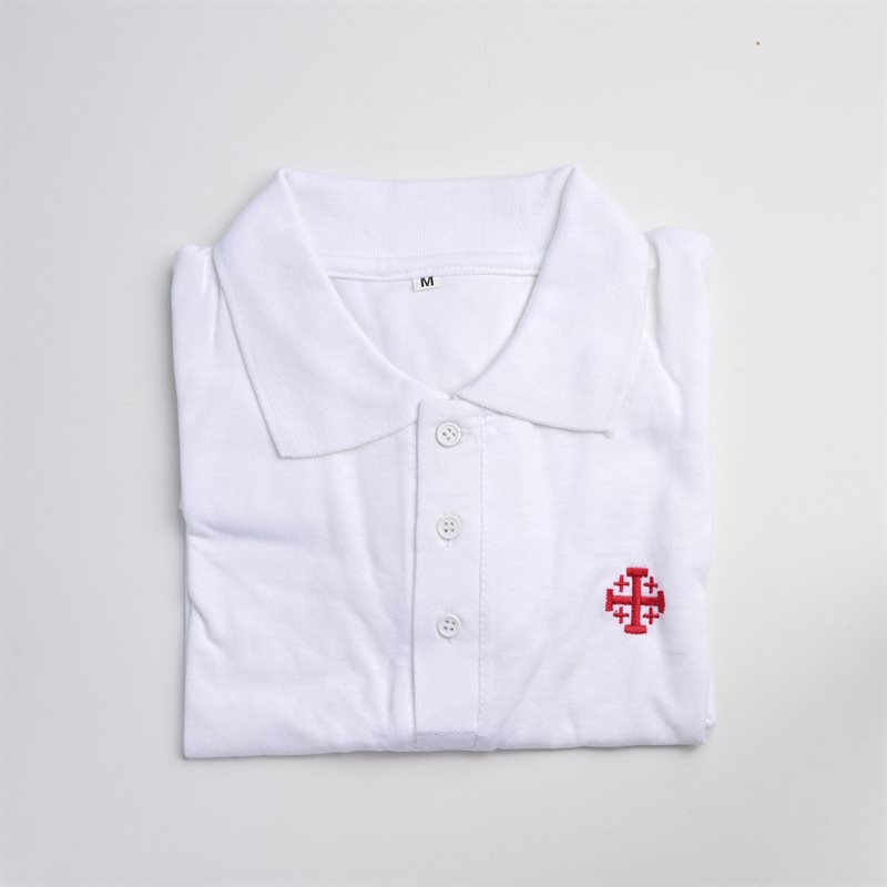 Polo white shirt medium