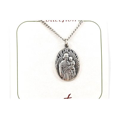 Pewter Pendant St Joseph