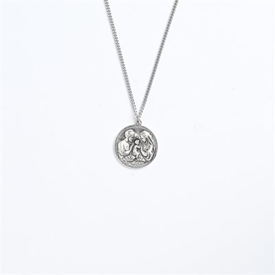 Pewter Pendant Holy Family