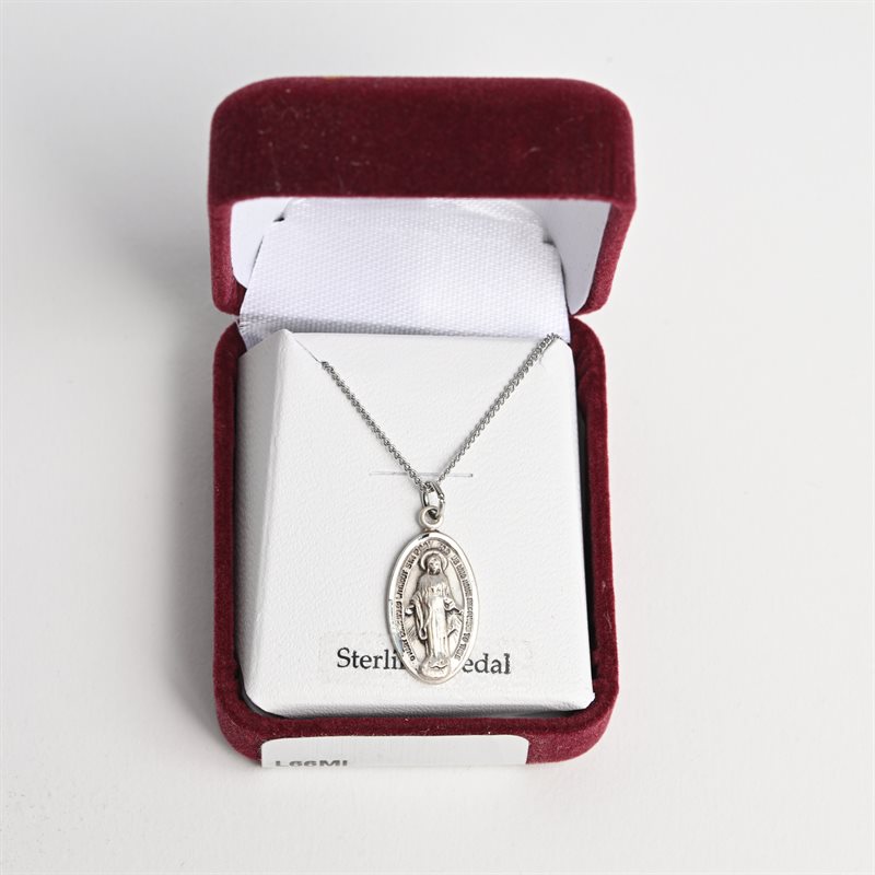 Miraculous medal silver