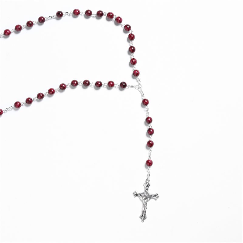 7 mm bur rosary without metal parts