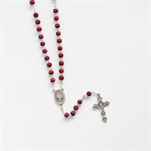 Scented Red Wooden Rosary