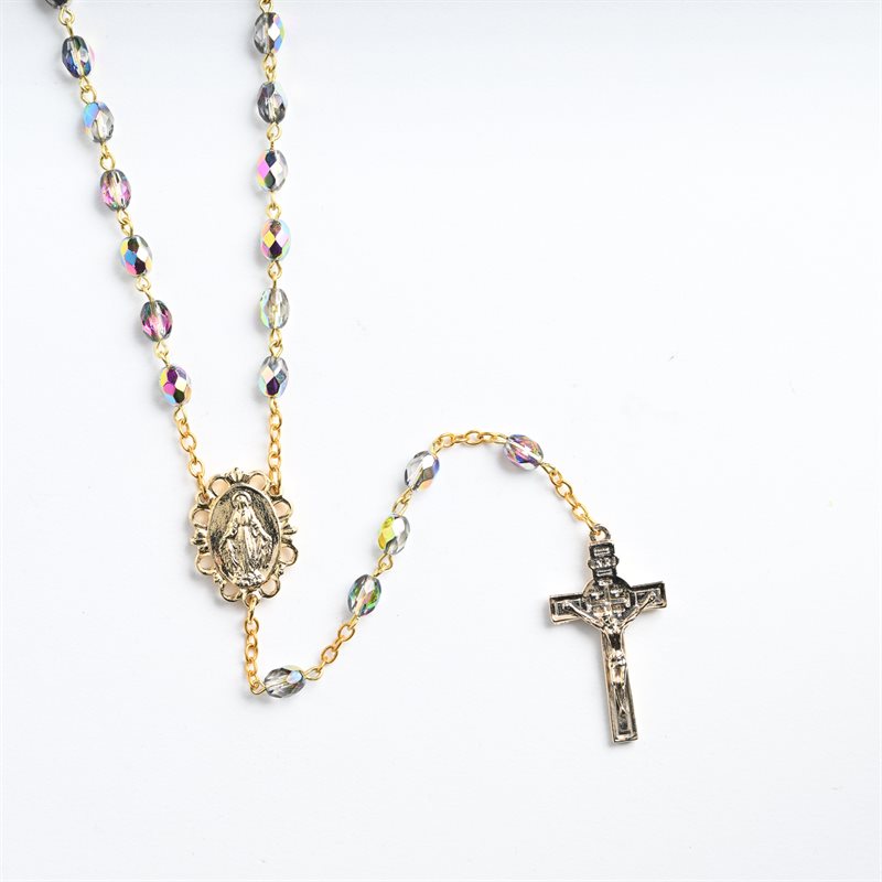 Rosary Blue Relic / Gold