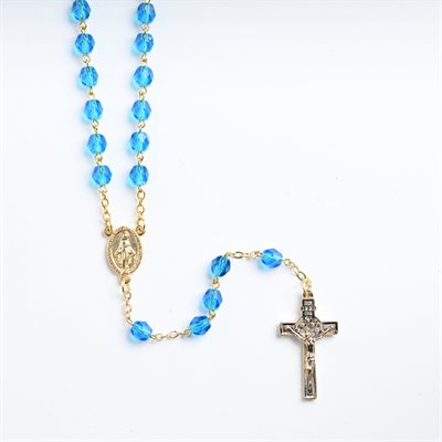 Rosary Turquoise with Relic / G