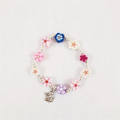 Bracelet fleur pour enfants