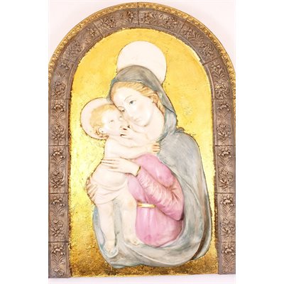 Plaque Fontanini Marie & Jésus