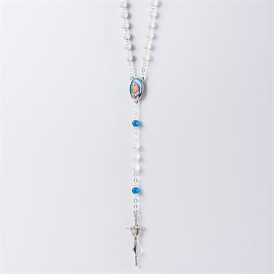 St Terese of Calcutta Blue Rosary