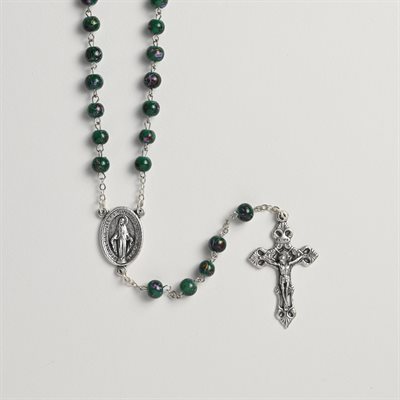 Green Rosary 6mm